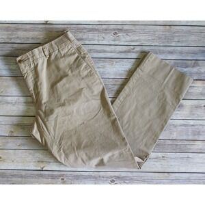 Ralph Lauren Purple Label Pants Mens 36 x 29 Tan Chino Trousers Made Italy *Flaw
